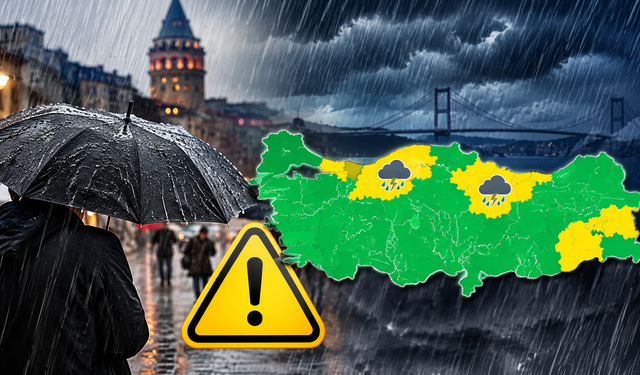 11 Ağustos hava durumu: İstanbul'a yağmur, 2 kente sarı kodlu uyarı
