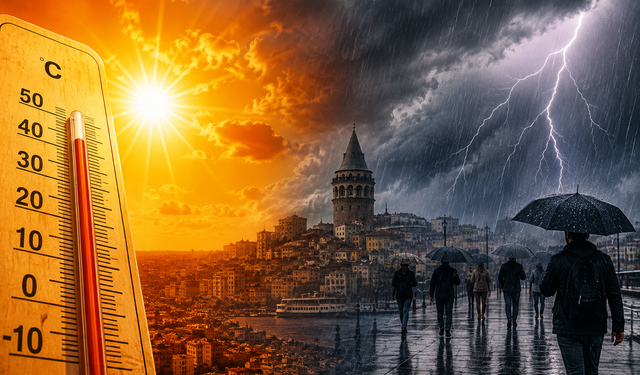 Meteoroloji tarih verdi: Türkiye cuma günü başka bir havaya uyanacak!