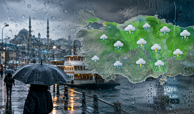 Sıcak hava gidiyor, sağanak geliyor! Meteoroloji gün verdi: İstanbul da listede