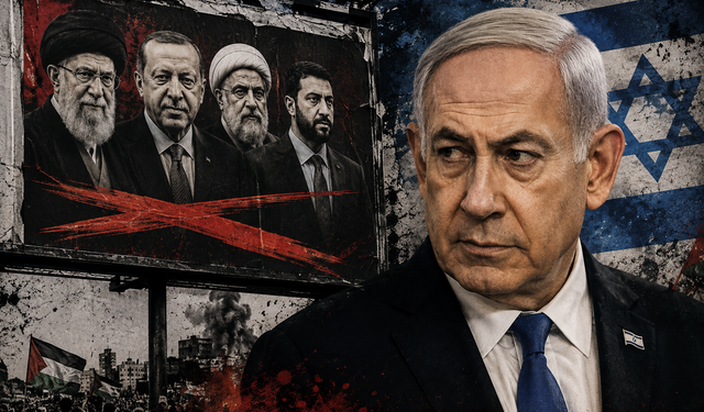 Netanyahu’nun seçim afişinde Erdoğan detayı: 'Kaybetmemi istiyor'