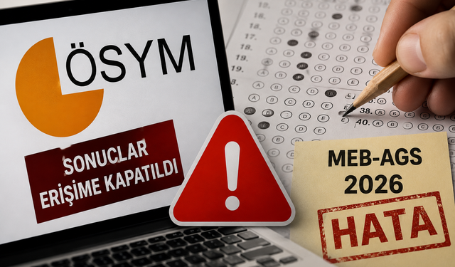 ÖSYM'den MEB-AGS sonuçlarında kritik hata: Puanlar yeniden hesaplanıyor