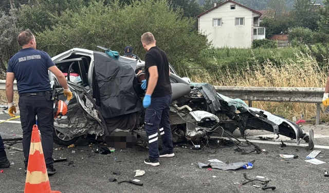 Bolu'da katliam gibi kaza: Ölü ve ağır yaralılar var