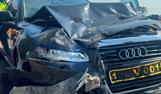 Bandırma Belediye Başkanı trafik kazası geçirdi!