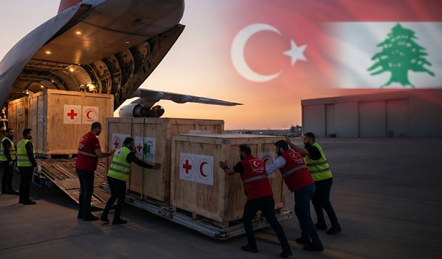 Türkiye'den Lübnan'a kardeş eli: 15,6 ton tıbbi malzeme sevk edildi!