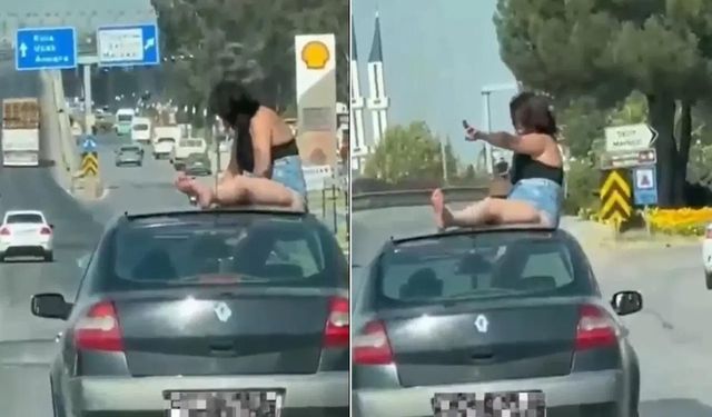 Seyir halindeki otomobilde yaptıkları pahalıya patladı: İkisi de gözaltında