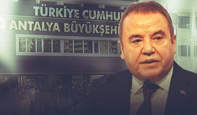 Antalya Büyükşehir Belediyesi soruşturmasında sürpriz gelişme