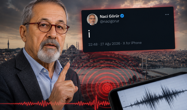 Naci Görür'ün tek harflik paylaşımı İstanbul'u ayağa kaldırdı! Gerçek bambaşka çıktı