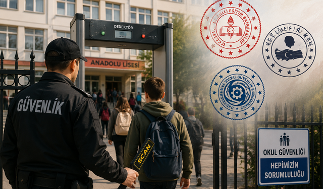 81 ilde uygulanacak! Okullara 30 bin güvenlik görevlisi geliyor