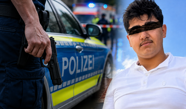 Alman polisi 14 yaşındaki Türk çocuğu vurdu! Elindeki silah oyuncak çıktı