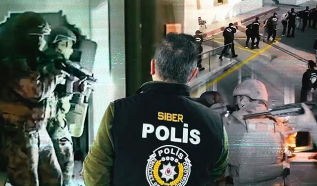 Siber suç çetelerine operasyon: 13 tutuklama