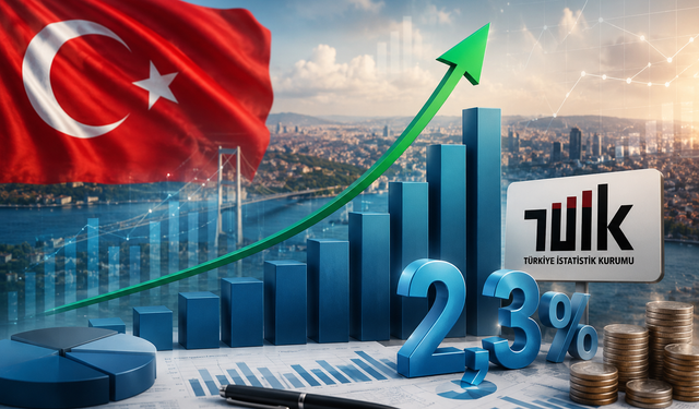 TÜİK kritik veriyi açıkladı! Türkiye ekonomisinde büyüme yavaşladı