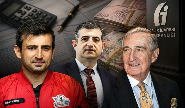 Vergi rekortmenleri açıklandı! Listenin zirvesinde yine onlar var
