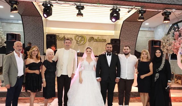 Güncavar ve Akbalık ailelerinin mutlu günü