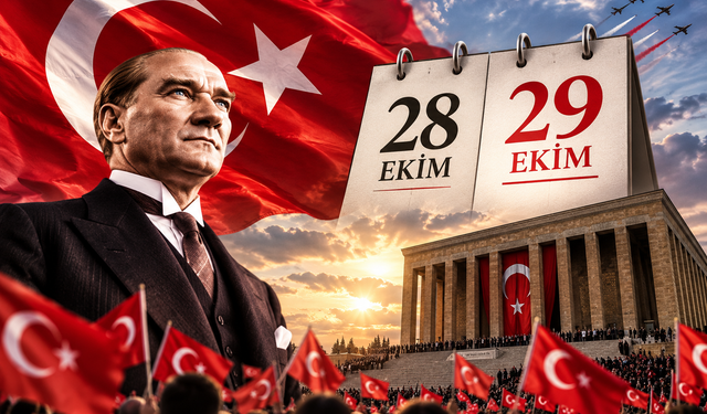 28 Ekim yarım gün mü? 28 Ekim ve 29 Ekim 2026 hangi güne denk geliyor, resmi tatil mi?
