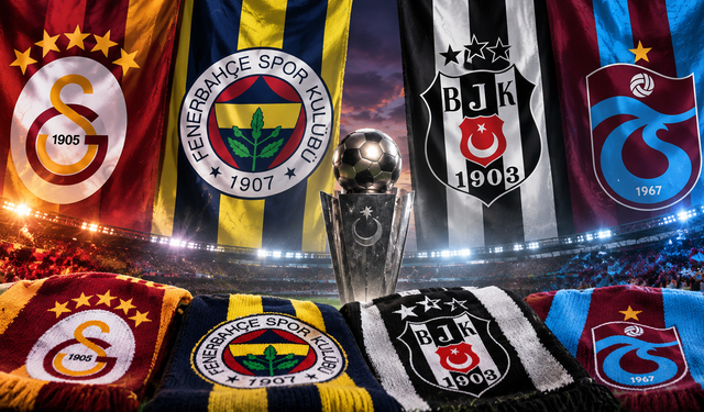 Süper Lig'de derbi takvimi belli oldu! Galatasaray-Fenerbahçe pazartesi gecesi