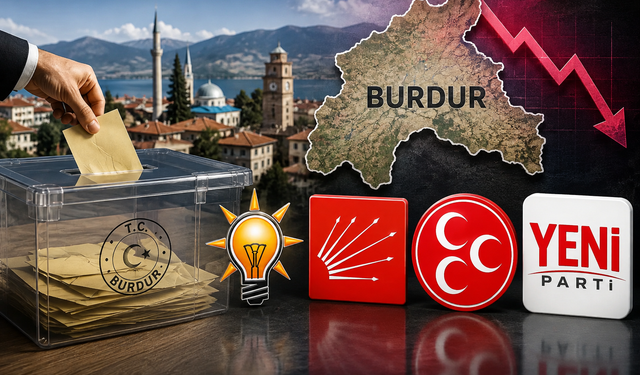 Burdur anketinde dengeler değişti! AK Parti geriledi, YENİ Parti ikinci sıraya yerleşti