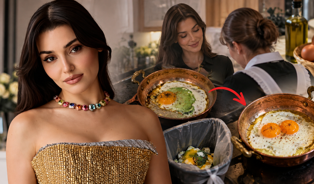 Hande Erçel'in yumurtası neden yeşile döndü? Evinde çalışan kadın yıllar sonra anlattı