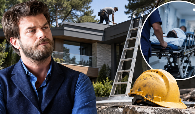 Kıvanç Tatlıtuğ'un evinde korkunç kaza! Çatıdan düştü, suç duyurusu yapıldı
