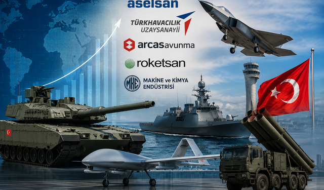 Savunma sanayisinin devleri açıklandı! Türkiye’den 5 şirket dünya listesinde