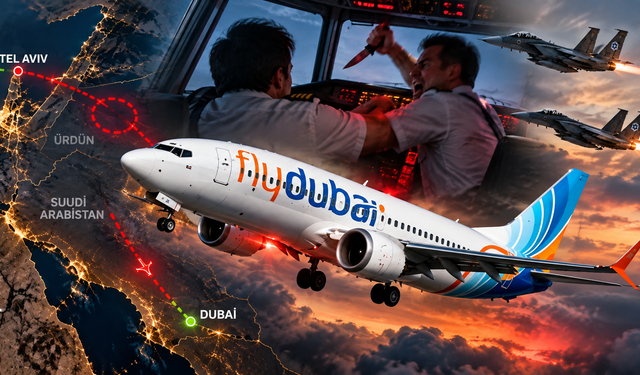 İsrail'e giden uçak neredeyse yere çakılıyordu, detaylar geldi! Pilotlar birbirini bıçaklamış