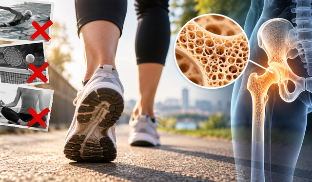 Kemikleri çelik gibi yapan spor belli oldu! Ne yüzme ne tenis ne de yoga: 40 yaşından sonra bunu yapan kazanıyor!