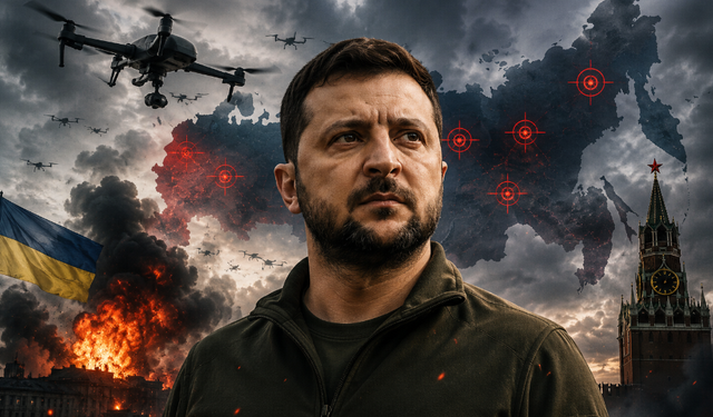 Zelenski: "İHA saldırılarını artıracağız, Rusya'nın hava sahası kapanıyor!"