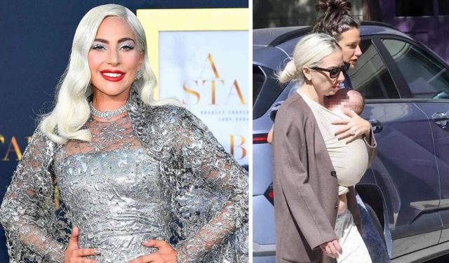 Lady Gaga anne oldu! Bebeğiyle ilk kez görüntülendi