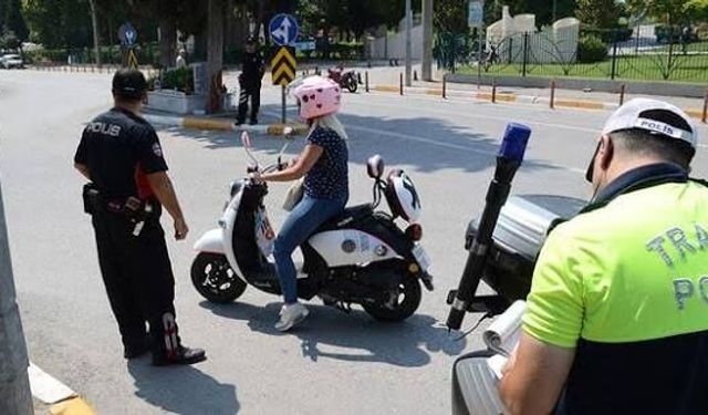 İçişleri Bakanlığı'nın yaptığı motosiklet denetimleri 5 senelik ortalamanın iki katını geçti