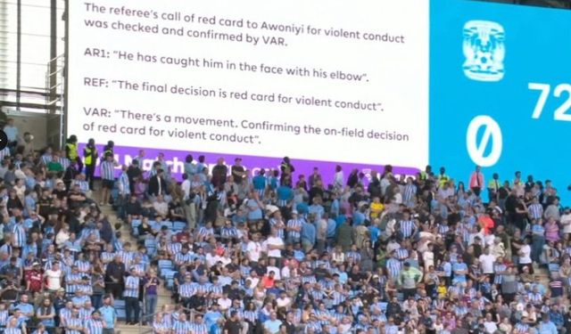 Futbolda yeni dönem böyle mi olacak? VAR konuşmaları ilk kez ekrana taşındı