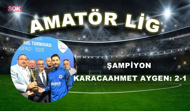 Şampiyon Karacaahmet Aygen: 2-1