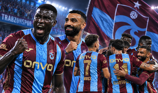 Trabzonspor'dan Gençlerbirliği'ne gol yağmuru! Salah yine attı, Onuachu duble yaptı