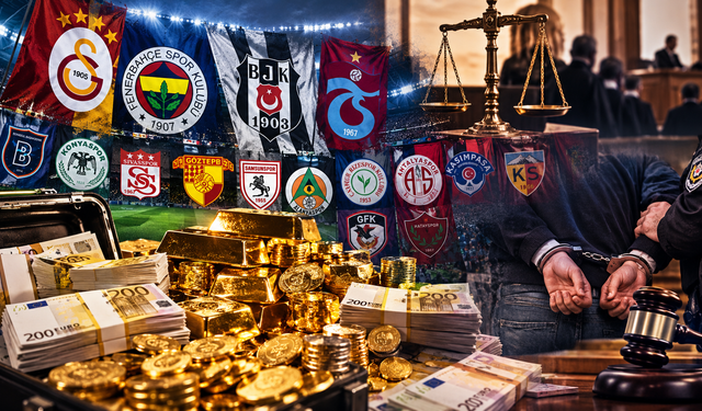 Türk futbol takımında kara para skandalı! '50 Milyon Euro'luk altını eritip sattılar' iddiası
