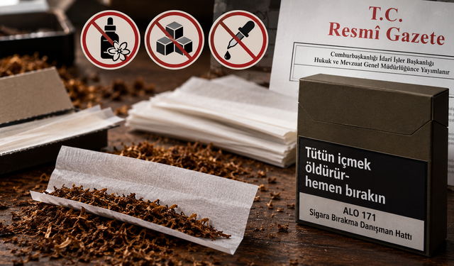 Devlet rengini bile belirledi! Yaprak sigara kağıdında yeni dönem başlıyor