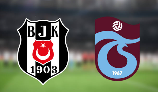 Trabzonspor - Beşiktaş maçı saat kaçta, hangi kanalda? Trabzonspor - Beşiktaş maçı ne zaman?