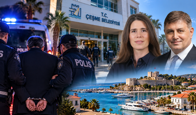 SON DAKİKA I Cemil Tugay için kritik günde İzmir'de operasyon! Çeşme Belediyesi'nde 3 gözaltı