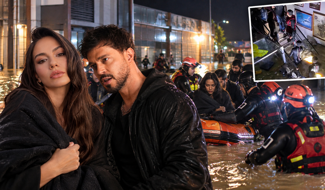 Murat Boz ve Demet Özdemir'in korku dolu gecesi! Botla kurtarıldıkları anlar ortaya çıktı