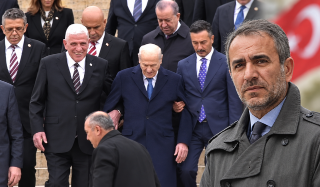Dervişoğlu ile Bahçeli’nin görüntüsüne Murat İde'den açıklama: 'Tut der gibi kolunu açıyor...'