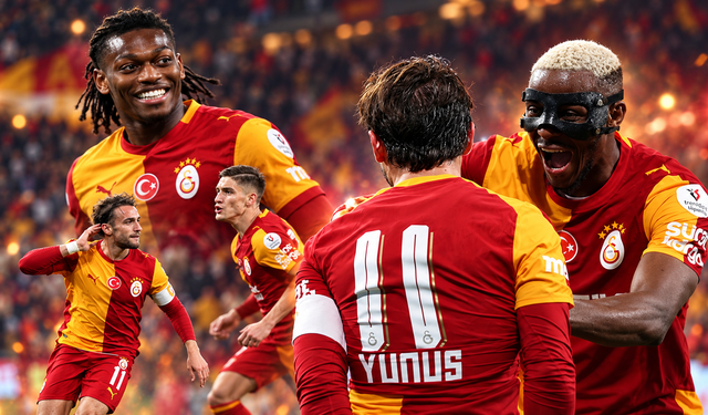 Galatasaray Konya’da dört köşe! Osimhen açılışı yaptı, Leao ilk golünü attı