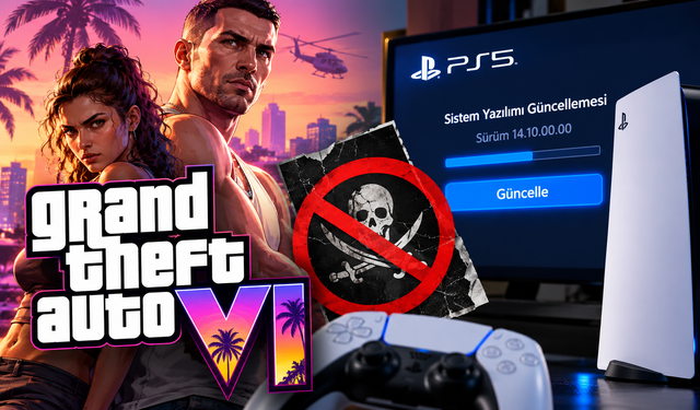 GTA 6'da korsana büyük engel: PS5'i güncellemeyen oyunu açamayacak