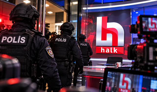 Halk TV'ye sabah baskını! Kayyum atandı, yayın durduruldu: 17 kişi hakkında gözaltı kararı