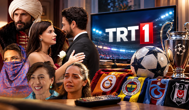 TRT 1'de üç günde dört Avrupa maçı! Galatasaray-Barcelona dizilerin yayın akışını değiştirebilir