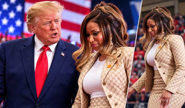 Trump mitingde siyaseti bıraktı, Nicki Minaj’ın kalçasını övdü: 'Muhteşem... Gözden kaçırmak zor'