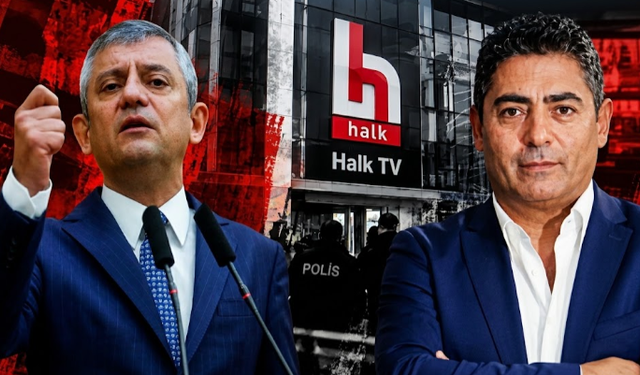 Özgür Özel'den kayyum atanan Halk TV'ye sürpriz ziyaret: "Cafer Bey'le olan mesele ne olursa olsun..."