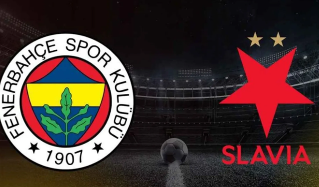 Fenerbahçe - Slavia Prag! İlk 11'ler belli oldu