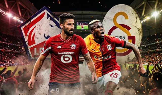 Galatasaray'dan Avrupa'da gövde gösterisi: Sarı-Kırmızılılar Lille'i 4 golle dağıttı!