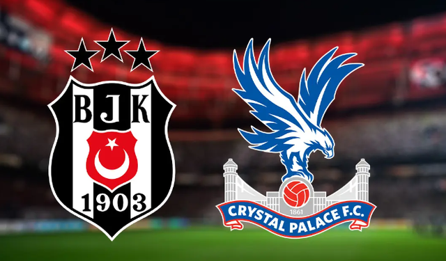 Beşiktaş-Crystal Palace maçının hakem ve oyuncu kadrosu belli oldu