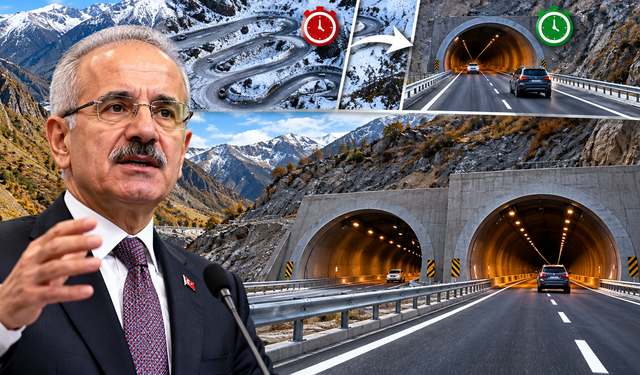 Erzurum - Rize yolunda yapımı tamamlandı: 20 dakikalık yol 5 dakikaya düşecek!