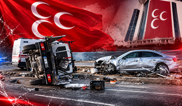 MHP heyetinin ilçe ziyareti faciayla bitti! Ölü ve yaralılar var