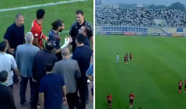 İran'da Türk takımına ırkçı tezahürat krizi! Tebriz Traktör sahadan çekildi, ligden ayrılma resti geldi