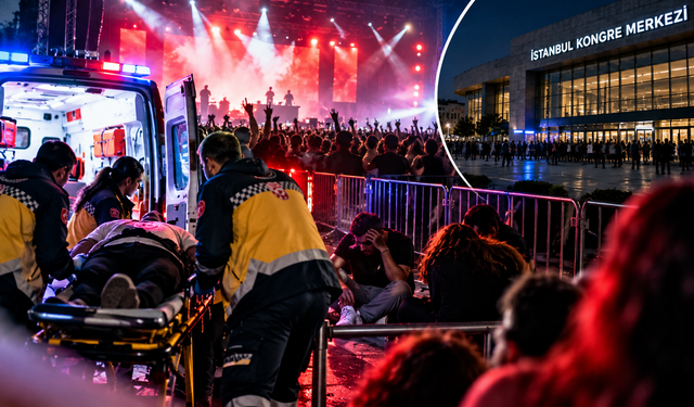 İstanbul Şişli'de 5 bin kişilik konserde korkutan anlar! Üç kişiden ikisi hayatını kaybetti